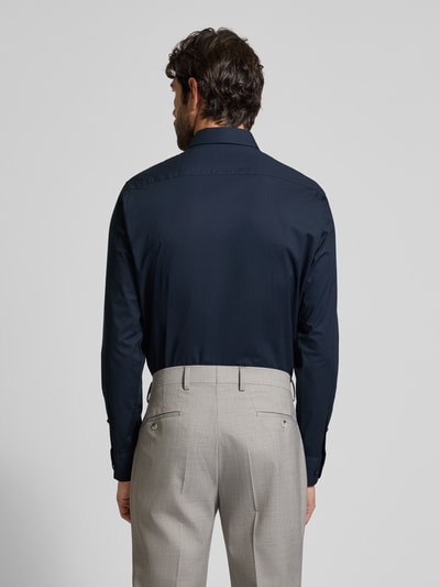 Tommy Hilfiger Regular fit zakelijk overhemd van puur katoen Marineblauw - 5