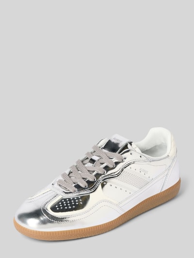 ALOHAS Sneaker aus Leder im Metallic-Look Silber 1