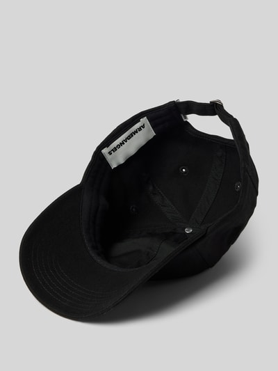 Armedangels Basecap mit Logo-Stitching Modell 'YENAAS' Black 2