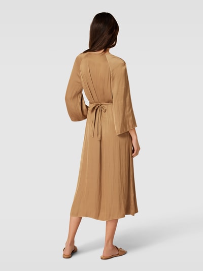 s.Oliver BLACK LABEL Midi-jurk in wikkellook Camel - 5