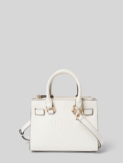 Liu Jo White Handtas met labeldetail, model 'HALONA' Offwhite - 2