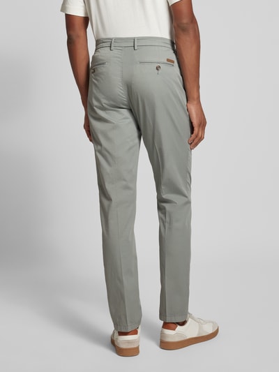 Baldessarini Chinosy o kroju slim fit w kant model ‘Jorck’ Limonkowy 5