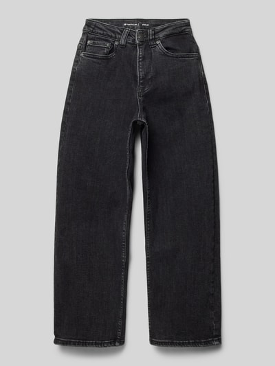 Tom Tailor Wide leg jeans met 5-pocketmodel Zwart - 1