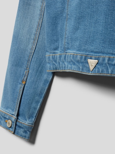 Guess Jeansjack met borstzakken Lichtblauw - 2