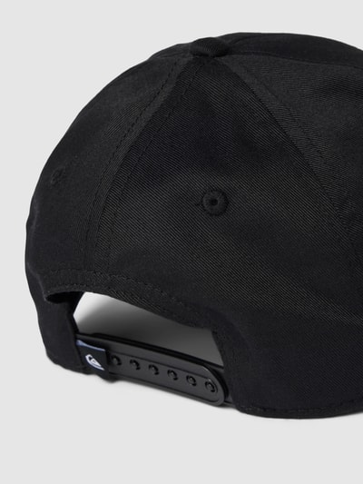 Quiksilver Basecap mit Label-Stitching Modell 'DECADES YOUTH' Schwarz 3
