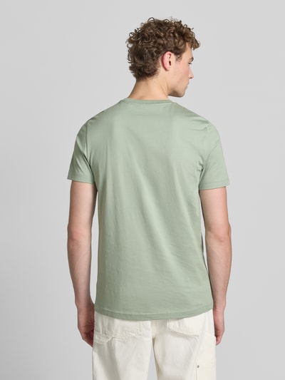 Christian Berg Men t-shirt z bawełny z okrągłym dekoltem Trzcinowy 5