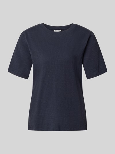 Produktfoto, Regular Fit T-Shirt aus reiner Baumwolle von Marc O'Polo Denim, Optik: Unifarben, Label-Patch, Rundhals, Kurzarm, Jersey.