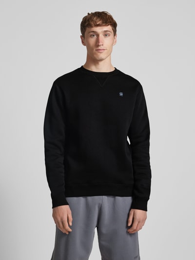 G-Star Raw Sweatshirt met logo  Zwart - 4