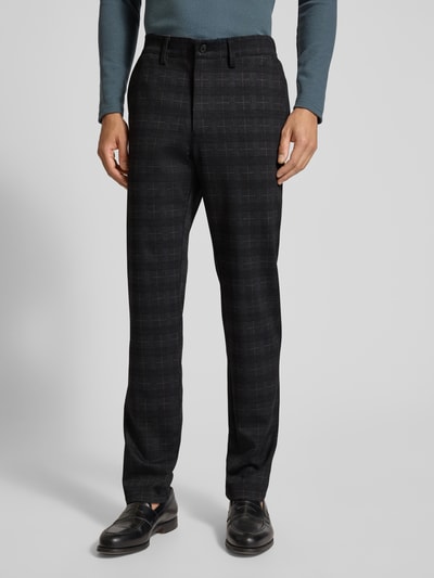 Christian Berg Men Slim fit broek met achterzakken Middengrijs - 4