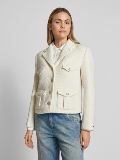 Tommy Hilfiger Jacke mit Pattentaschen Weiss 4