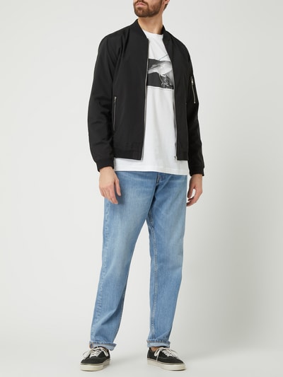 Jack & Jones Loose fit jeans van katoen, model 'Chris' Jeansblauw - 1