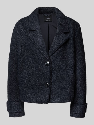 Only Kurtka o kroju regular fit z futerkiem model ‘VALERIA’ Granatowy 2