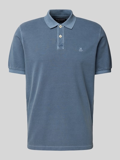 Marc O'Polo Koszulka polo o kroju Regular Fit z czystej bawełny Niebieski 2