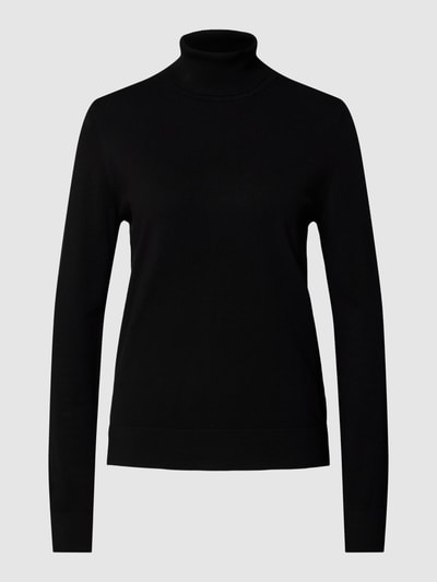 Jake*s Casual Strickpullover mit Turtleneck Black 2