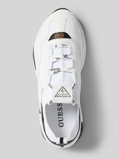 Guess Sneaker mit Label-Print Modell 'GENIVER2' Weiss 3