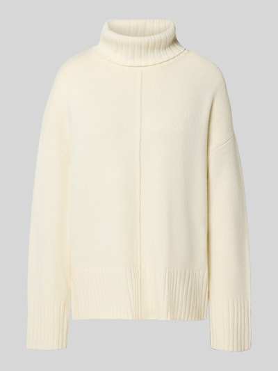 GUIDO MARIA KRETSCHMER WOMAN Regular fit pullover met wol, model 'Ilianer' Offwhite - 2
