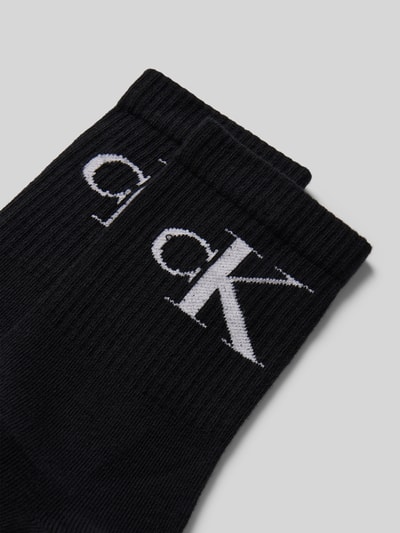 Calvin Klein Jeans Socken mit elastischem Rippenbündchen im 2er-Pack Black 2