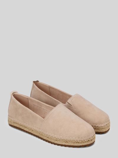 Marc O'Polo Espadrilles aus Veloursleder Modell 'GEM' Sand 1