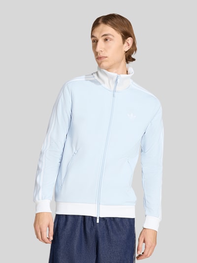 adidas Originals kurtka treningowa z detalem z logo Jasnoniebieski 4