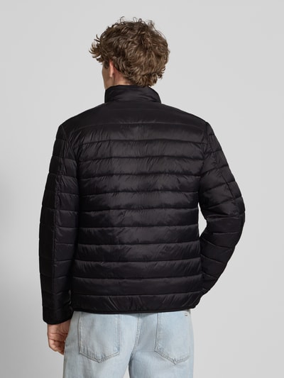 Only & Sons Regular fit gewatteerd jack met ritszakken, model 'GAVIN' Zwart - 5