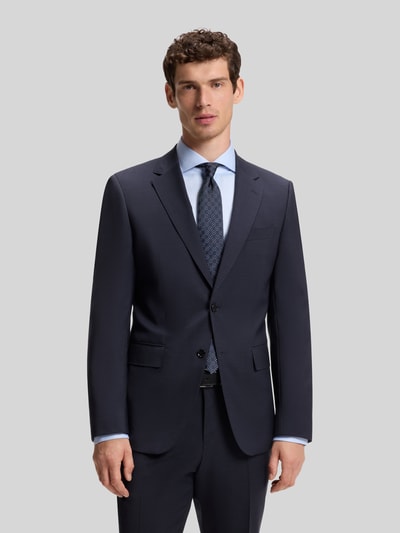 BOSS Slim Fit Anzug aus reiner Schurwolle Modell 'H-HUGE-2PCS-263' Marine 4