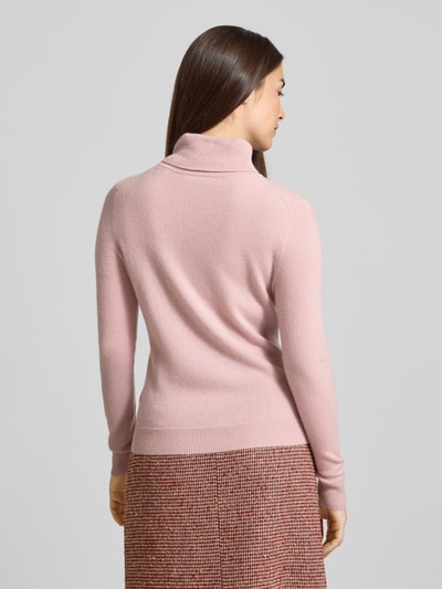 Christian Berg Woman Gebreide pullover van puur kasjmier Lichtroze - 5