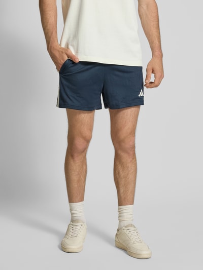 adidas Sportswear Shorts mit elastischem Bund und Logo Dunkelblau 4