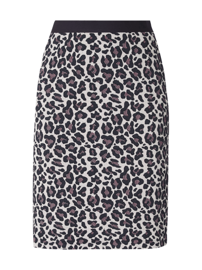 Gerry Weber Rock mit eingewebtem Leopardenmuster  Marine 2