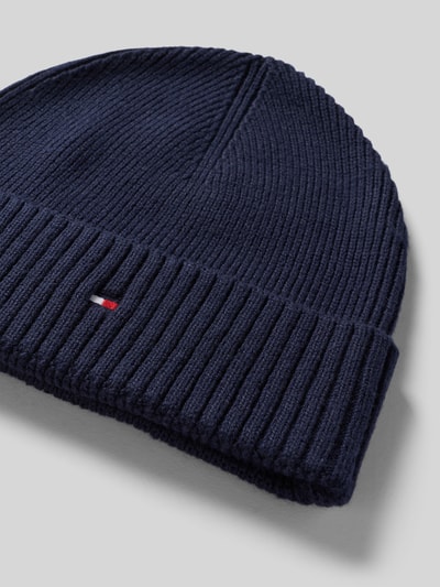 Tommy Hilfiger Muts en sjaal in een set van een mix van katoen en kasjmier met cadeaubox Marineblauw - 2