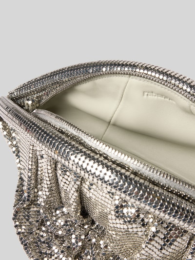 Rabanne Clutch in Ketten-Optik Silber 5