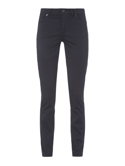 Marc O'Polo Coloured Slim Fit Jeans mit Stretch-Anteil  Dunkelgrau 1