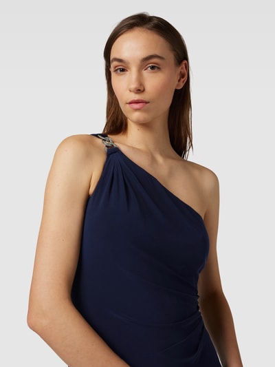 Lauren Ralph Lauren Abendkleid mit Zierbesatz Modell 'BELINA' Marine 3