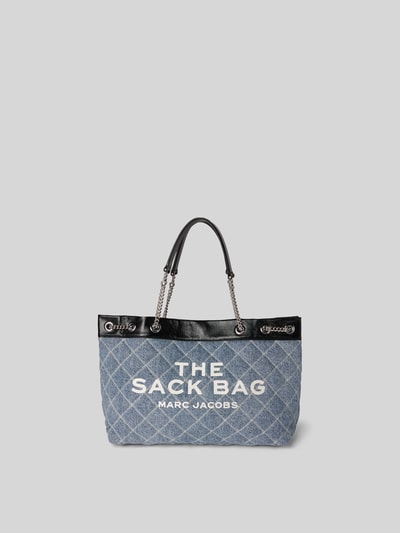 Marc Jacobs Shopper mit Logo-Print Jeansblau 2