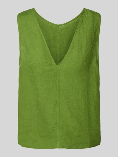 Selected Femme Regular Fit Wendetop aus reinem Leinen Modell 'LINNA' Grass 2