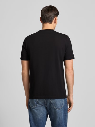 HUGO Regular fit T-shirt van puur katoen model 'DANOTIE' Zwart - 5