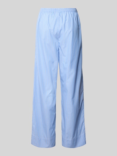 CCDK Copenhagen Spodnie od piżamy z elastycznym pasem model ‘Nicola’ Niebieski 3