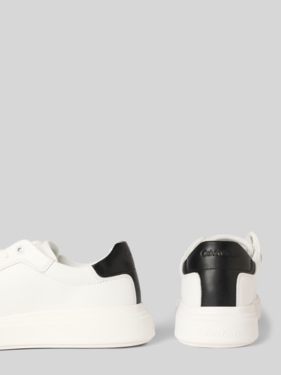 CK Calvin Klein Sneakers met vetersluiting en labeldetail Wit - 2
