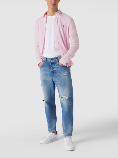 Polo Ralph Lauren Slim Fit Freizeithemd  aus Baumwolle Rose 1