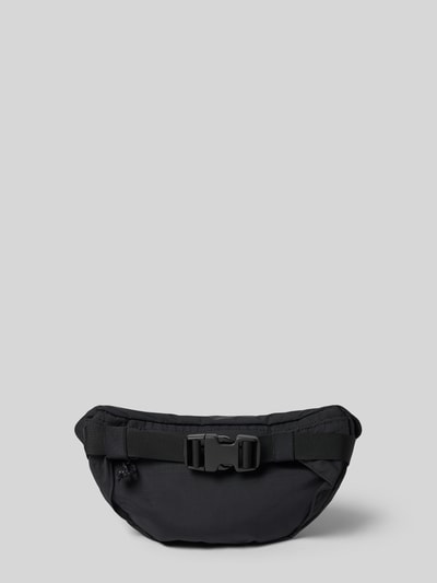 Produktfoto, Bauchtasche mit Logo-Print Modell 'Glen' von The North Face in Schwarz mit Reißverschluss und verstellbarem Schulterriemen, glatte Textur