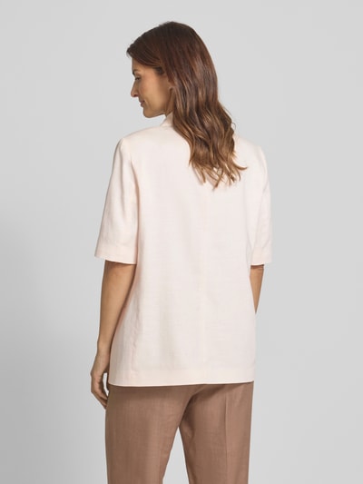 Jake*s Collection Relaxed Fit Blazer mit Leinen-Anteil Beige 5
