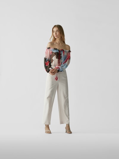 Philosophy di Lorenzo Ser Off-Shoulder-Top aus Seide Multi Stylebop 1