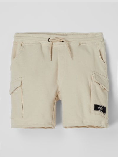 Jack & Jones Sweatshorts mit Cargotaschen Offwhite 1