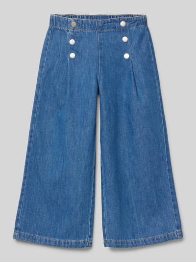 Tom Tailor Weite Hose aus reiner Baumwolle Blau 1