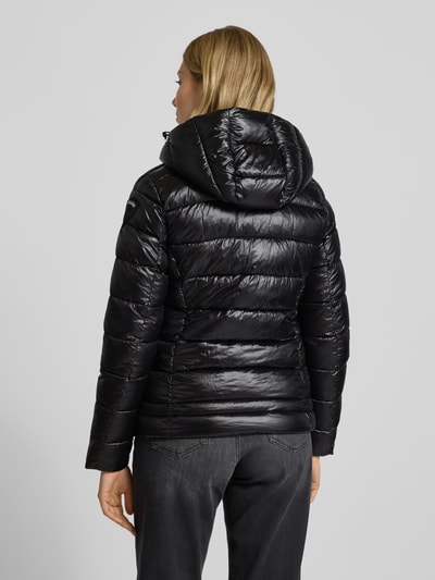 Blauer Usa Steppjacke mit Sorona®-Füllung Modell 'CAROLL' Black 5