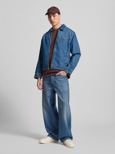 Levi's® Regular Fit Jeansjacke aus reiner Baumwolle Modell 'CRISTOBAL' Jeansblau 1