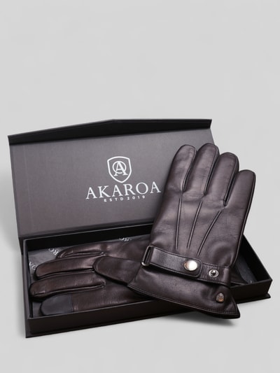 Akaroa Handschuhe mit Touchscreenfunktion Modell 'RON' Dunkelblau 5