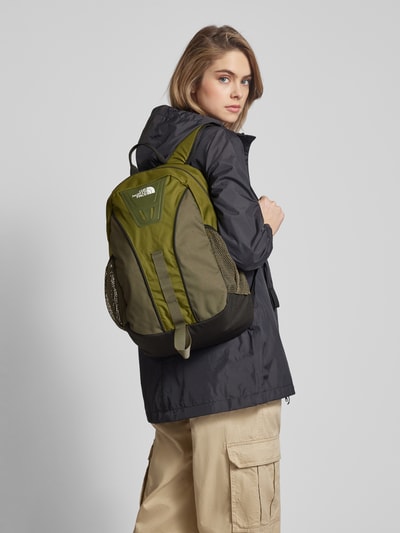 The North Face Plecak na wędrówki z detalem z logo Oliwkowy 1