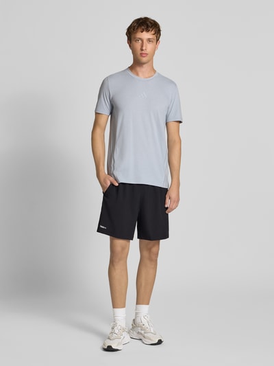 adidas Training Regular Fit Sweatshorts mit elastischem Bund Black 1