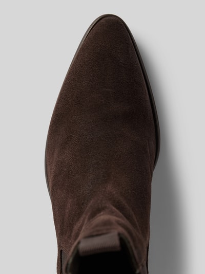 Gant Chelsea boots van leer met treklussen, model 'Broomly' Donkerbruin - 4