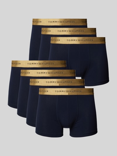 Tommy Hilfiger Boxershort met elastische band in een set van 3 stuks Donkerblauw - 1